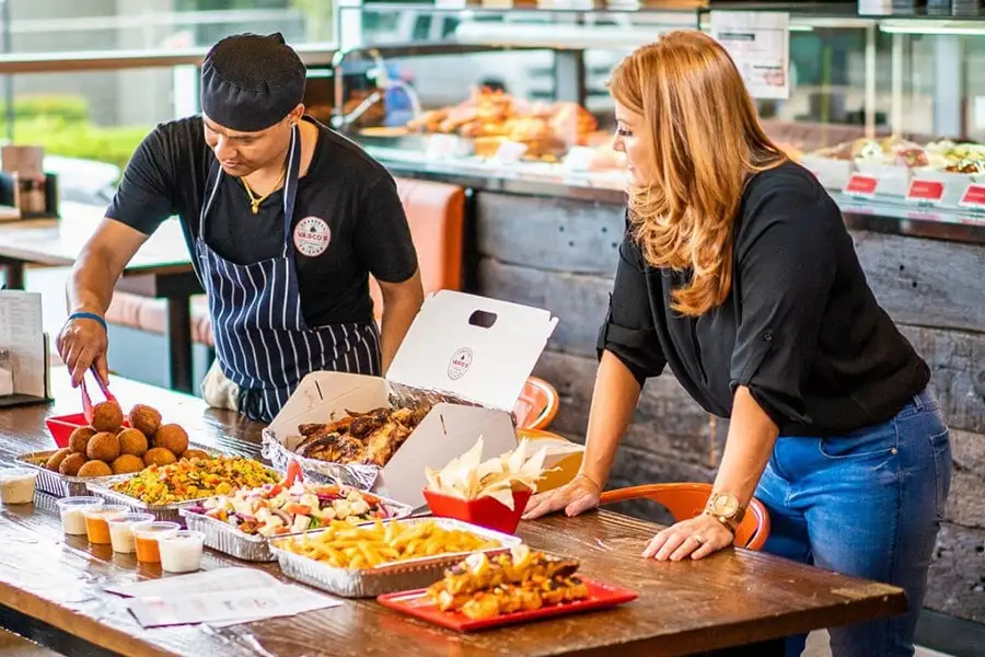 benefits of gourmet office lunches