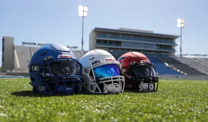 impact-resistant football helmets