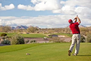 best time to golf desert